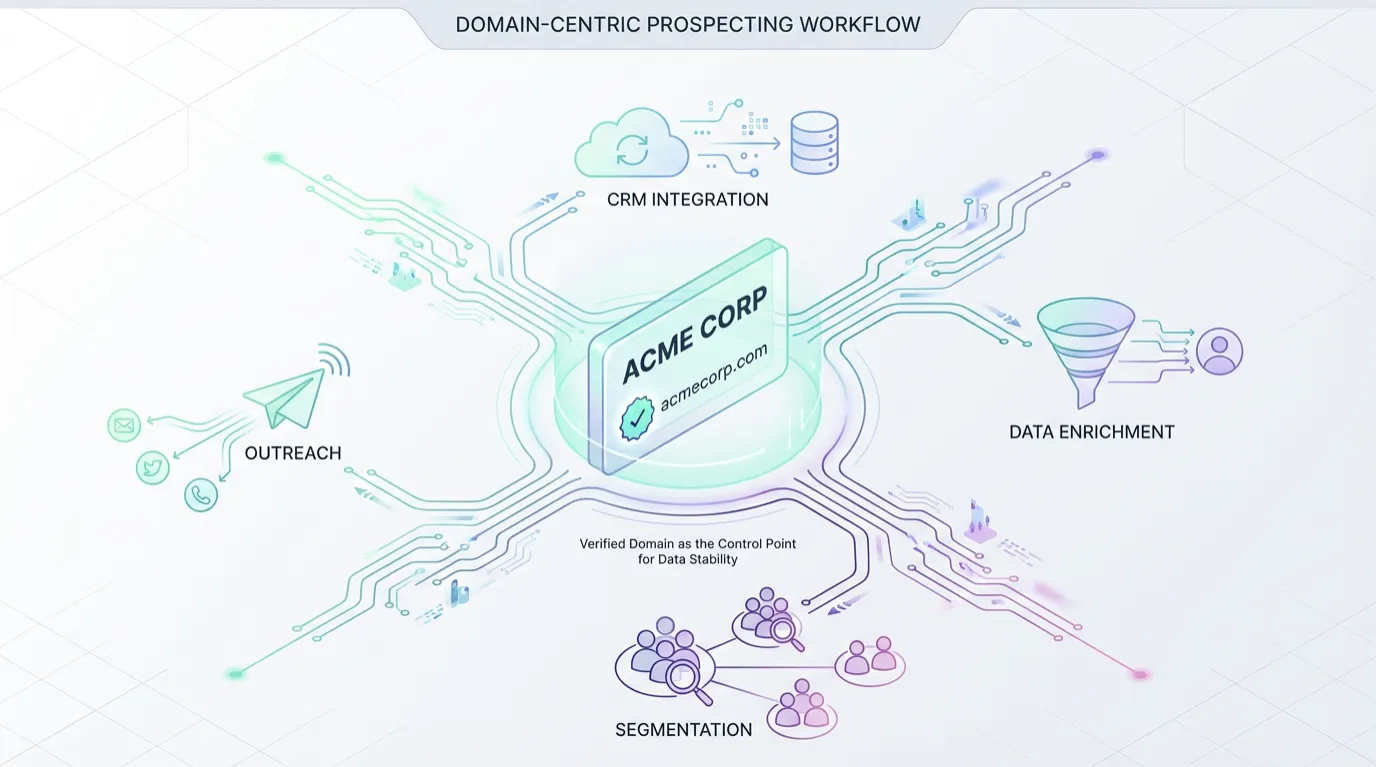 Company Domain Lookup: The First Step in Modern Company Prospecting